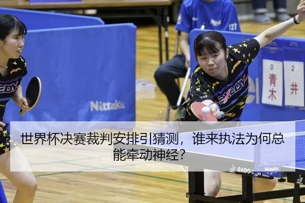 世界杯决赛裁判安排引猜测，谁来执法为何总能牵动神经？
